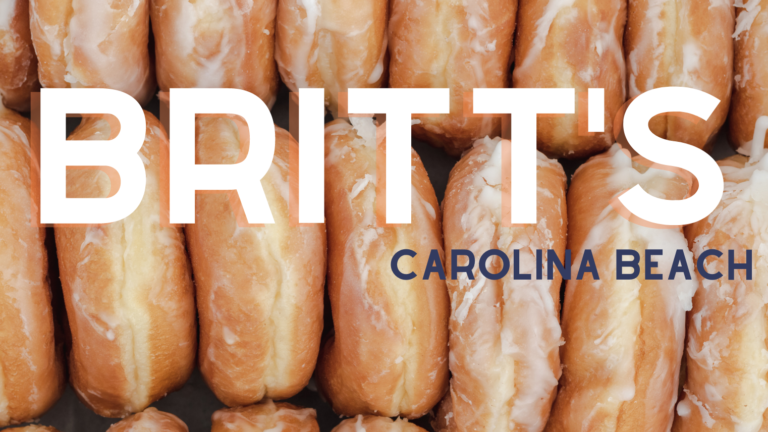 Britts famous donuts Carolina Beach