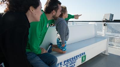 Riding the Ft Fisher Ferry