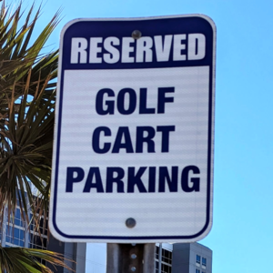 Golf Cart Parking Carolina Beach